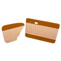 Bug 56-64,  Two-Tone Vertical Panels No Pockets Full Set